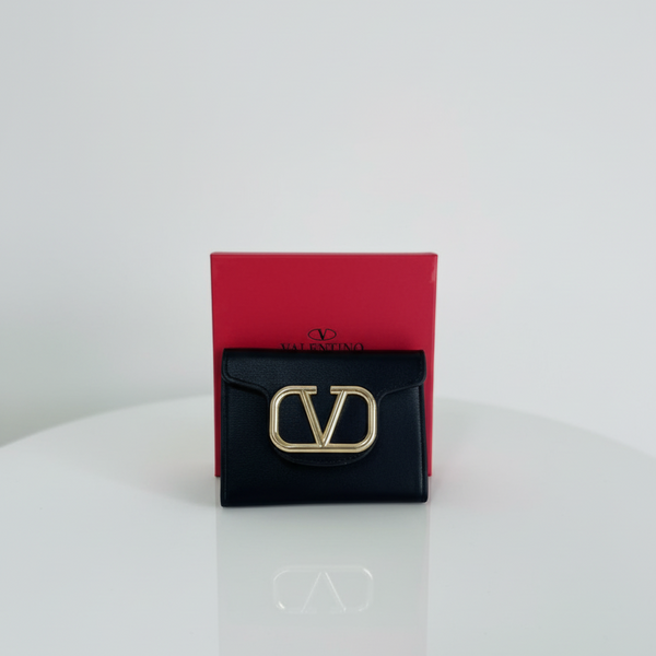 Port monnaie Valentino noir