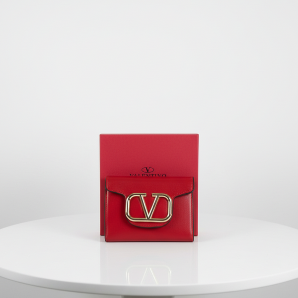 Port monnaie Valentino rouge