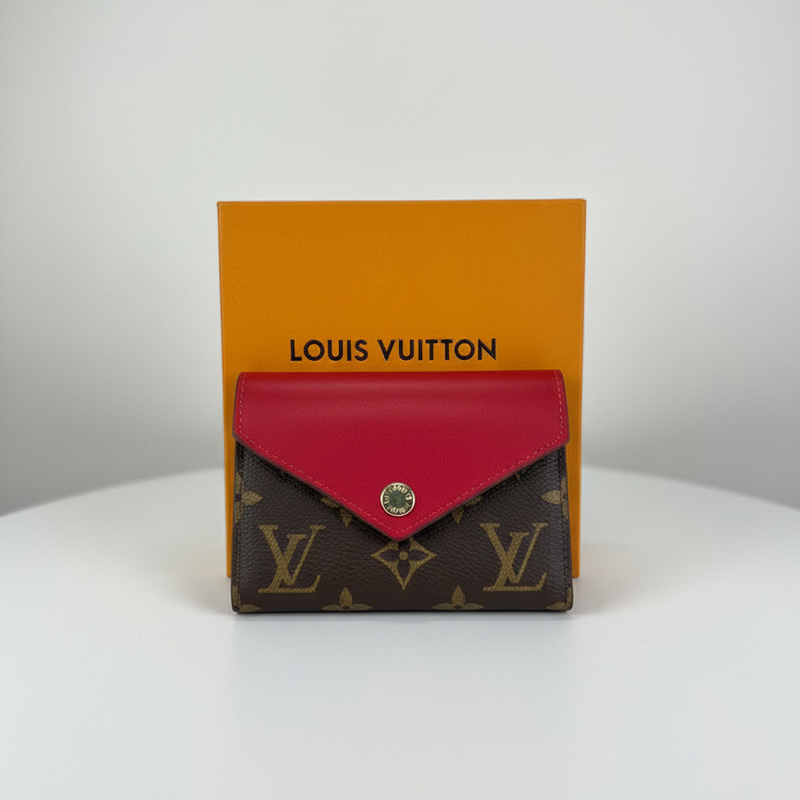Port monnaie LV rouge