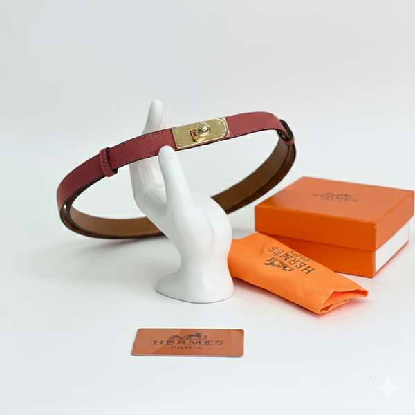 CEINTURE hermes rouge