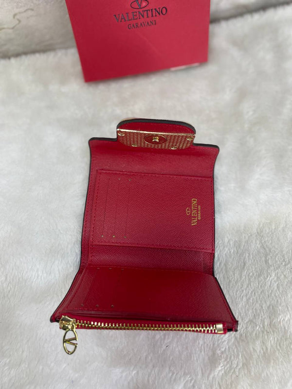 Port monnaie Valentino rouge